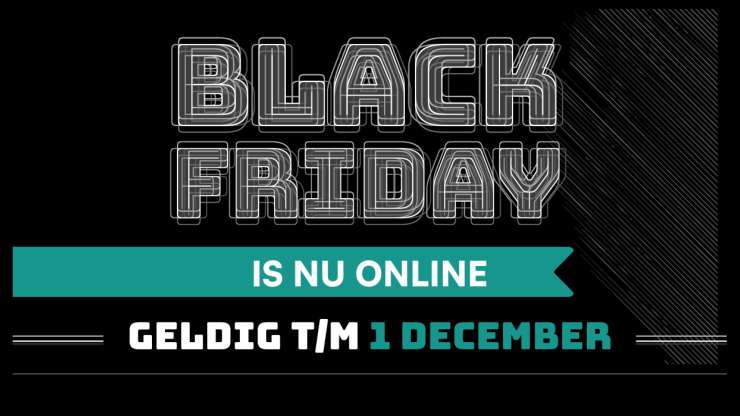 Black Friday actie!