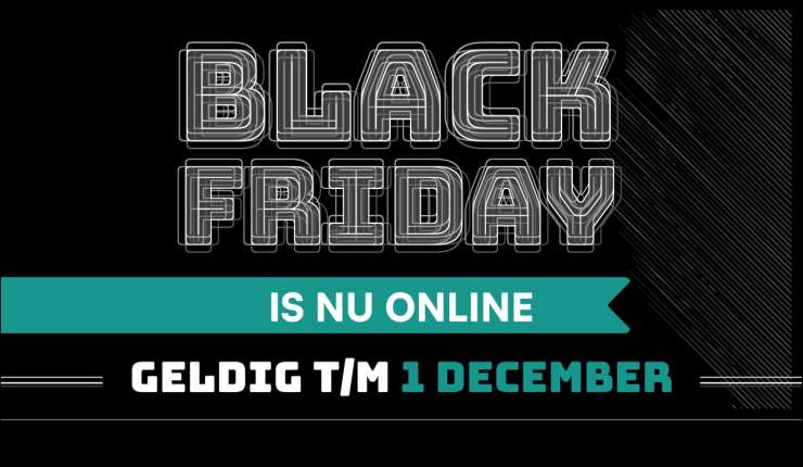 Black Friday actie!