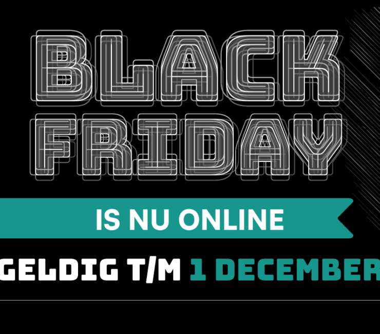 Black Friday actie!