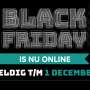 Black Friday actie!