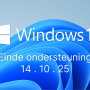 Einde Windows 10